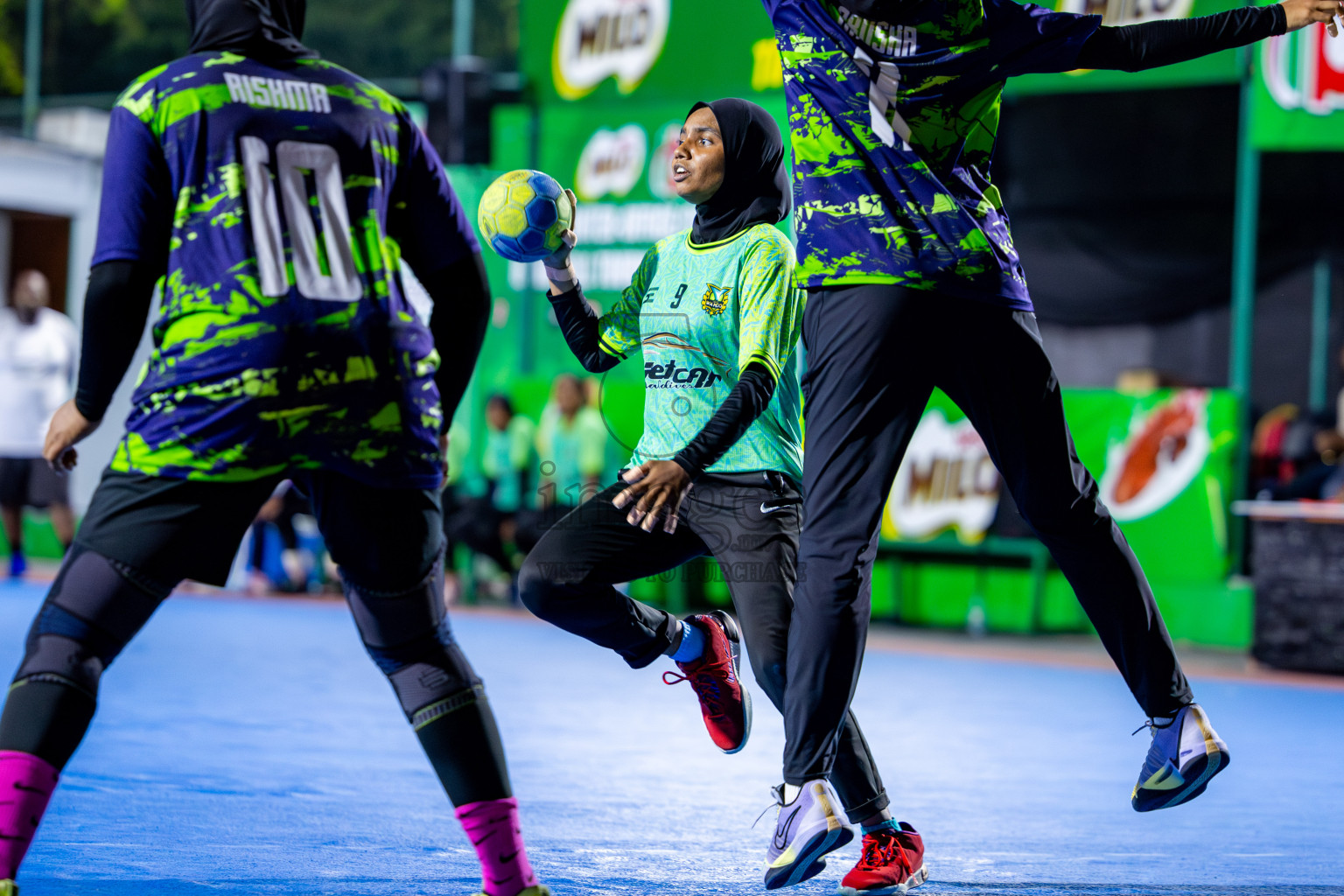 1st Division Final of 8th Inter-Office/Company Handball Tournament 2024, held in Handball ground, Male', Maldives on Tuesday, 11th September 2024 Photos: Nausham Waheed/ Images.mv