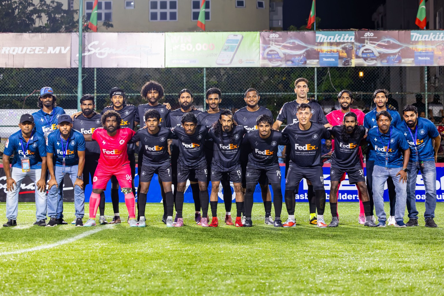 TTS vs GRC in Day 3 of Club Maldives Cup 2025 was held in Rehendi Futsal Ground, Hulhumale', Maldives on Tuesday, 30th September 2025. Photos: Nausham Waheed / images.mv