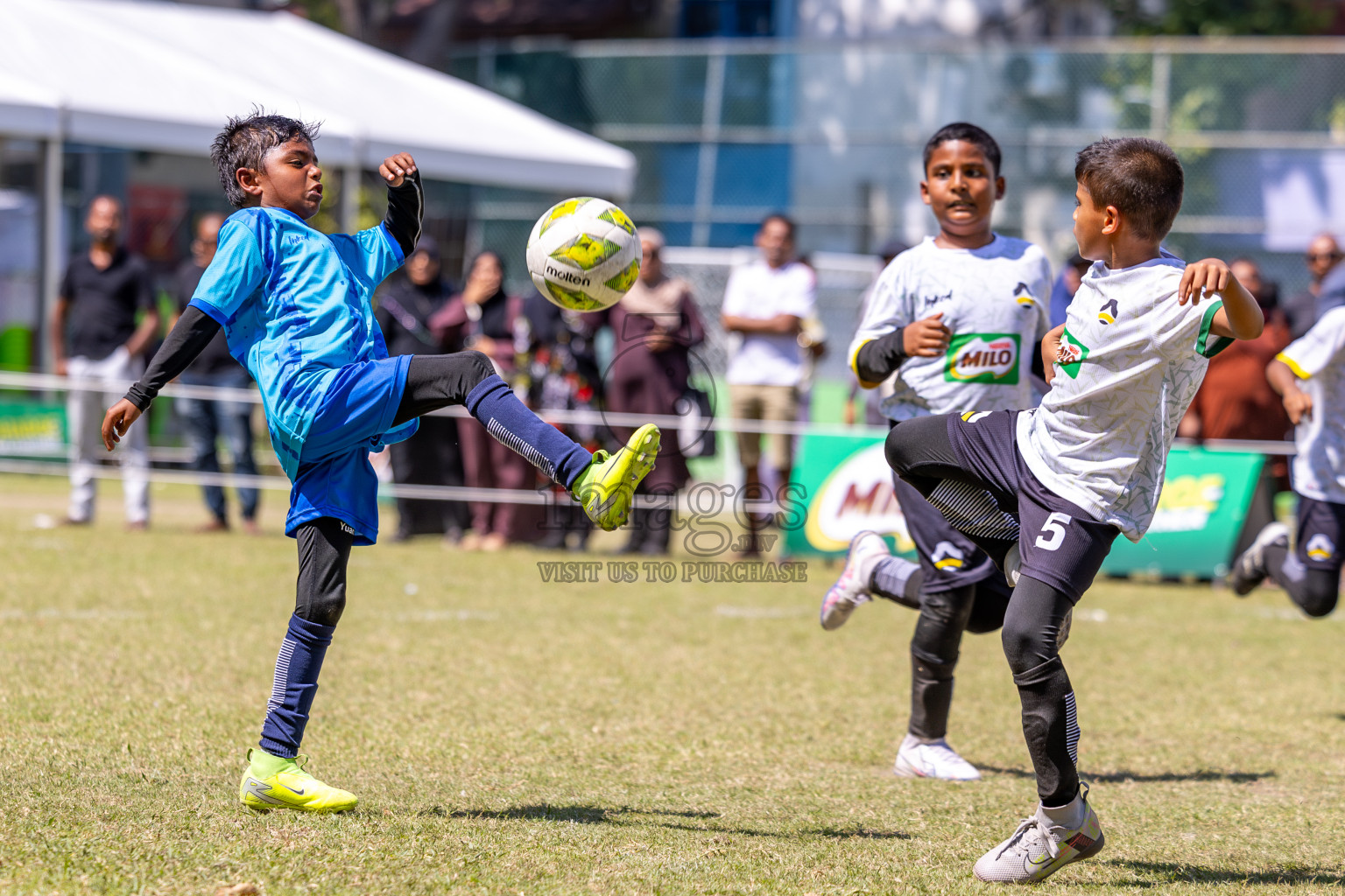 Day 3 of MILO Academy Championship 2025 was held on Saturday, 15th February 2025 in Henveiru Stadium.
Photos: Ismail Thoriq / Images.mv