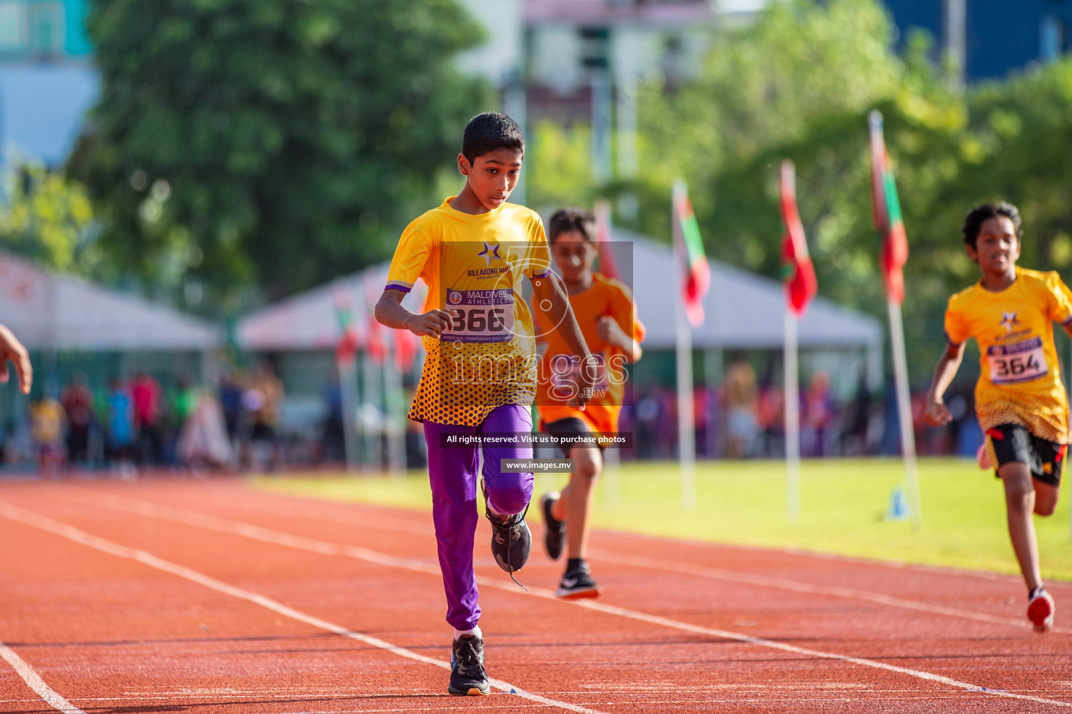 Day 1 of Inter-School Athletics Championship held in Male', Maldives on 22nd May 2022. Photos by: Maanish / images.mv