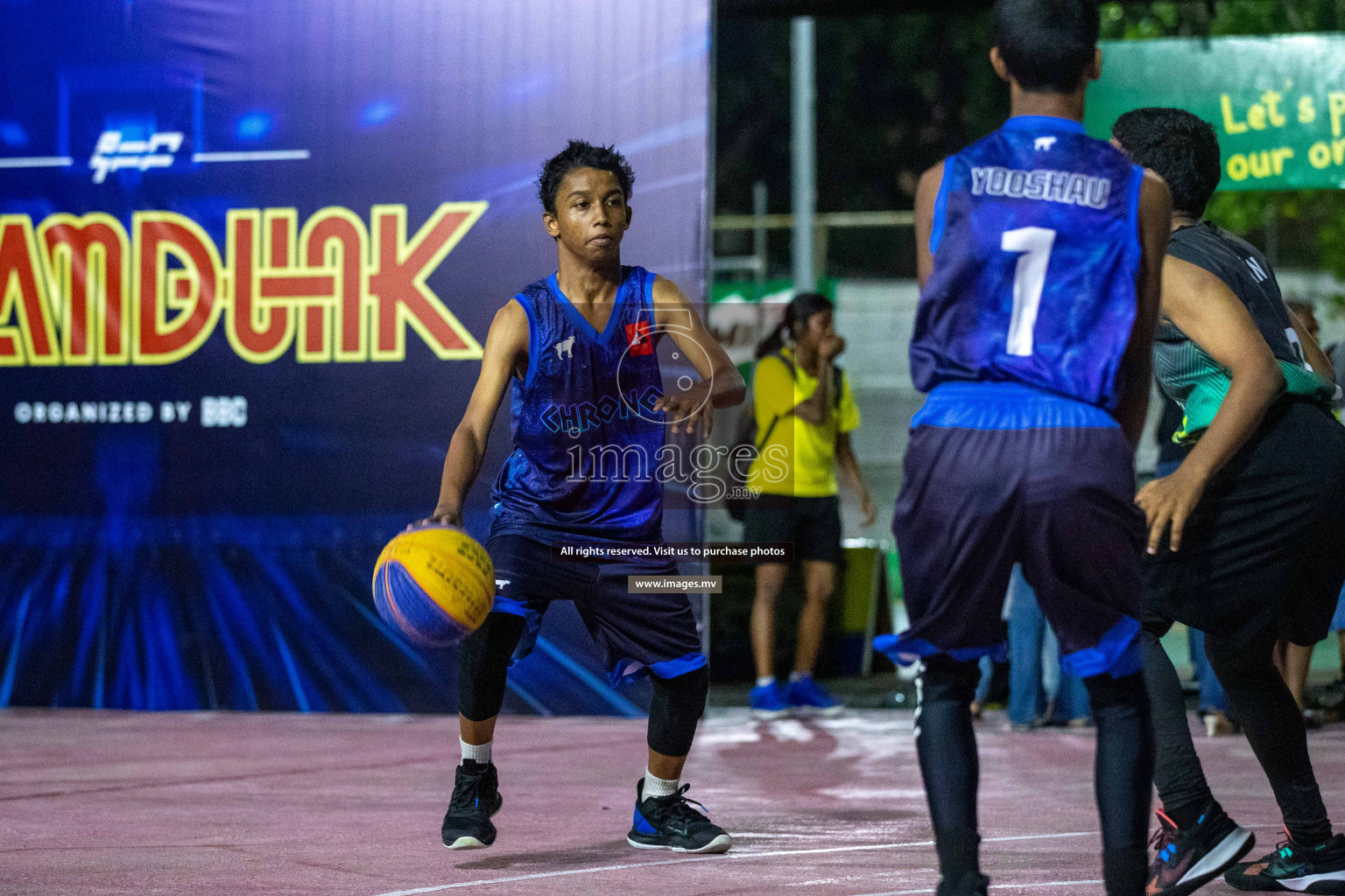 Day4 of Slamdunk by Sosal on 15th April 2023 held in Male'. Photos: Nausham waheed /images.mv