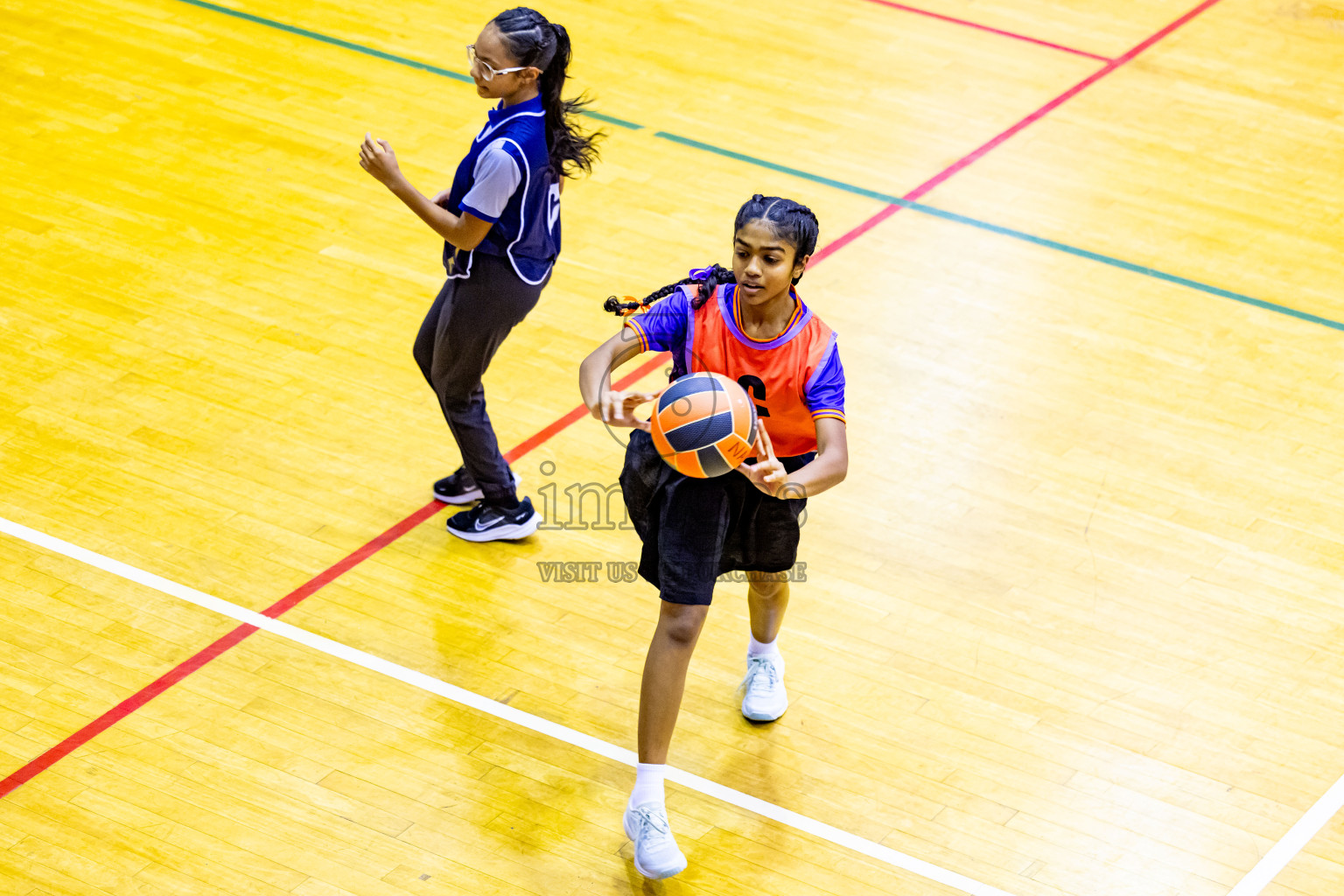 Day 2 of 25th Inter-School Netball Tournament was held in Social Center at Male', Maldives on Saturday, 10th August 2024. Photos: Nausham Waheed / images.mv