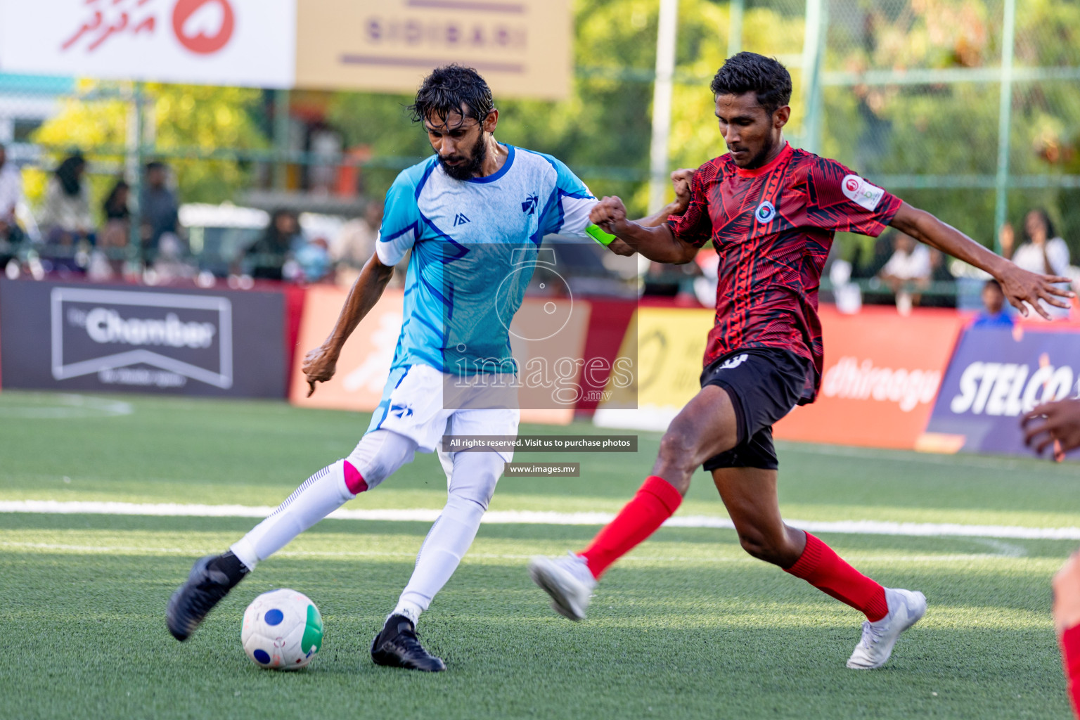 MACL vs Police Club in Club Maldives Cup 2023 held in Hulhumale, Maldives, on Saturday, 22nd July 2023. Photos: Hassan Simah / images.mv