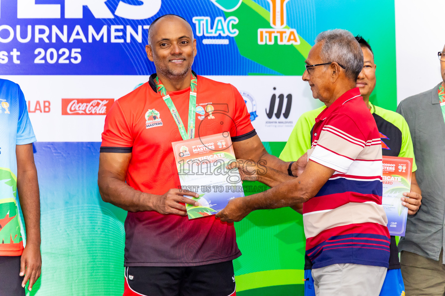 Day 4 of 1st Thoddoo Masters Table Tennis Tournament was held on Sunday, 24th August 2025 in AA Thoddoo, Maldives. Photos: Nausham Waheed / images.mv