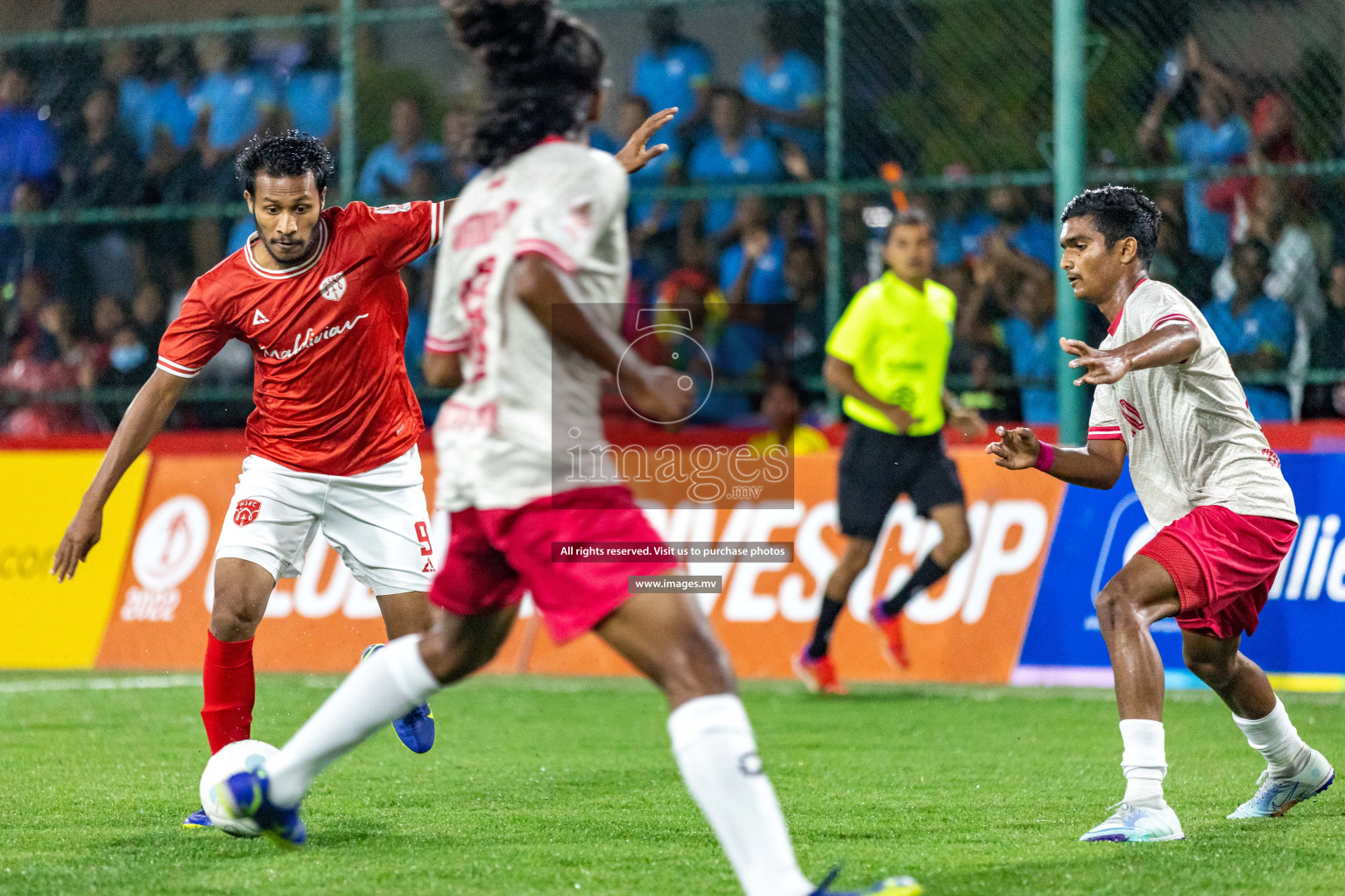 Team MCC vs Maldivian in Club Maldives Cup 2022 was held in Hulhumale', Maldives on Thursday, 13th October 2022. Photos: Ismail Thoriq/ images.mv