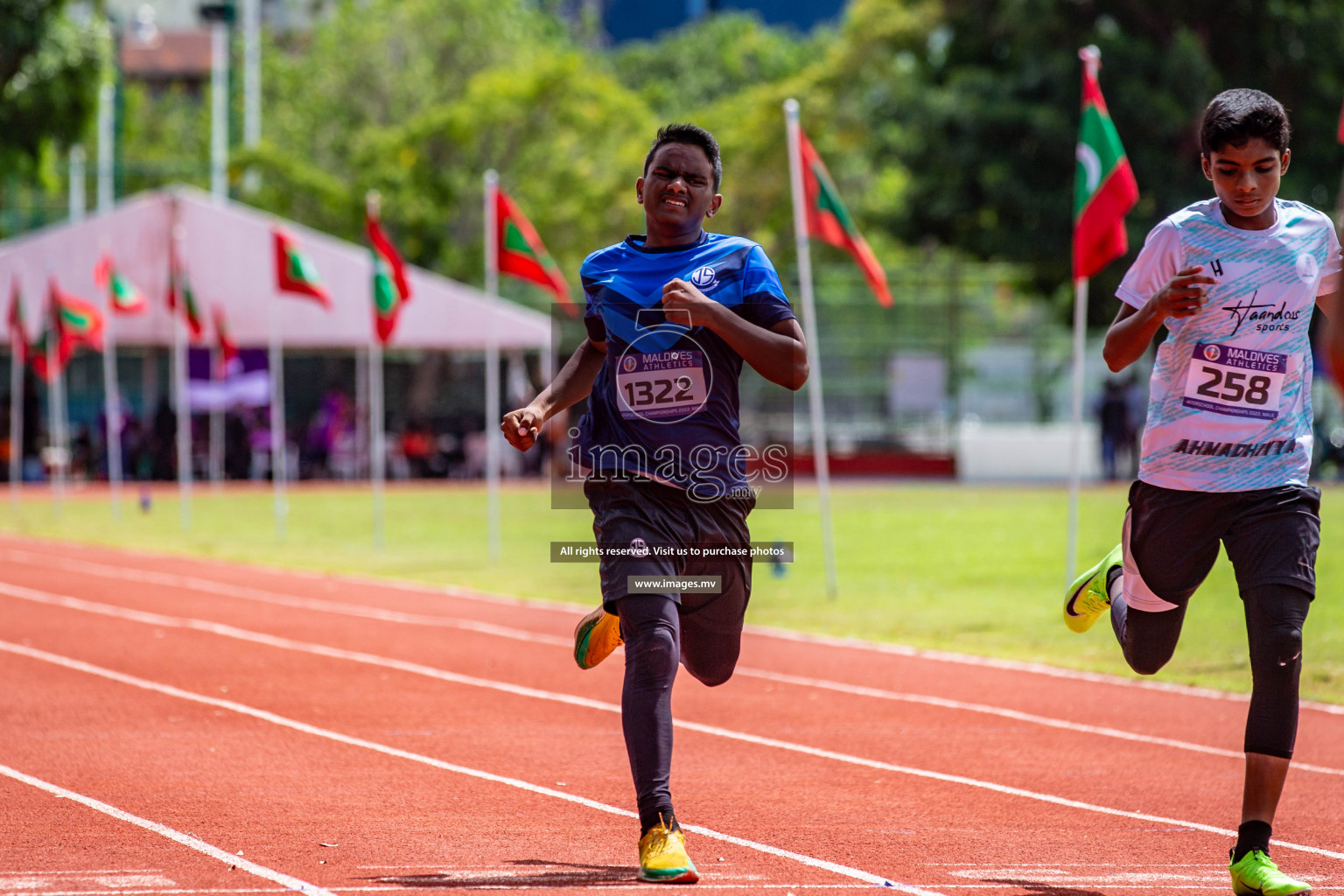 Day 2 of Inter-School Athletics Championship held in Male', Maldives on 24th May 2022. Photos by: Maanish / images.mv