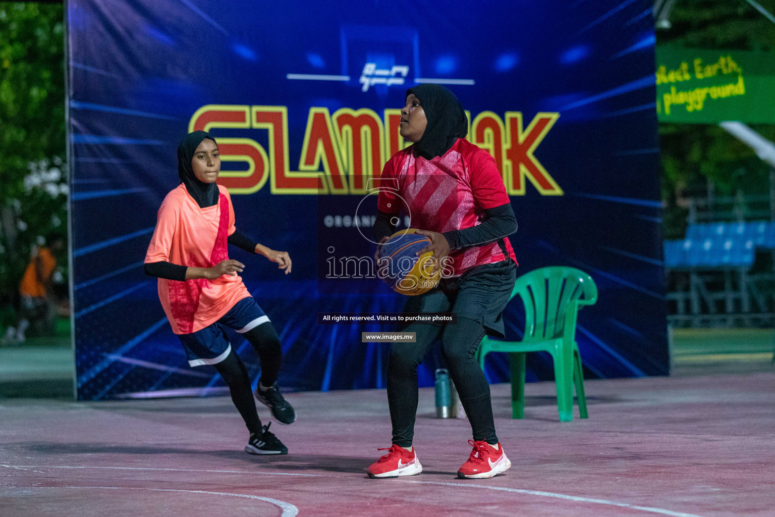 Day1 of Slamdunk by Sosal on 12th April 2023 held in Male'. Photos: Nausham waheed /images.mv