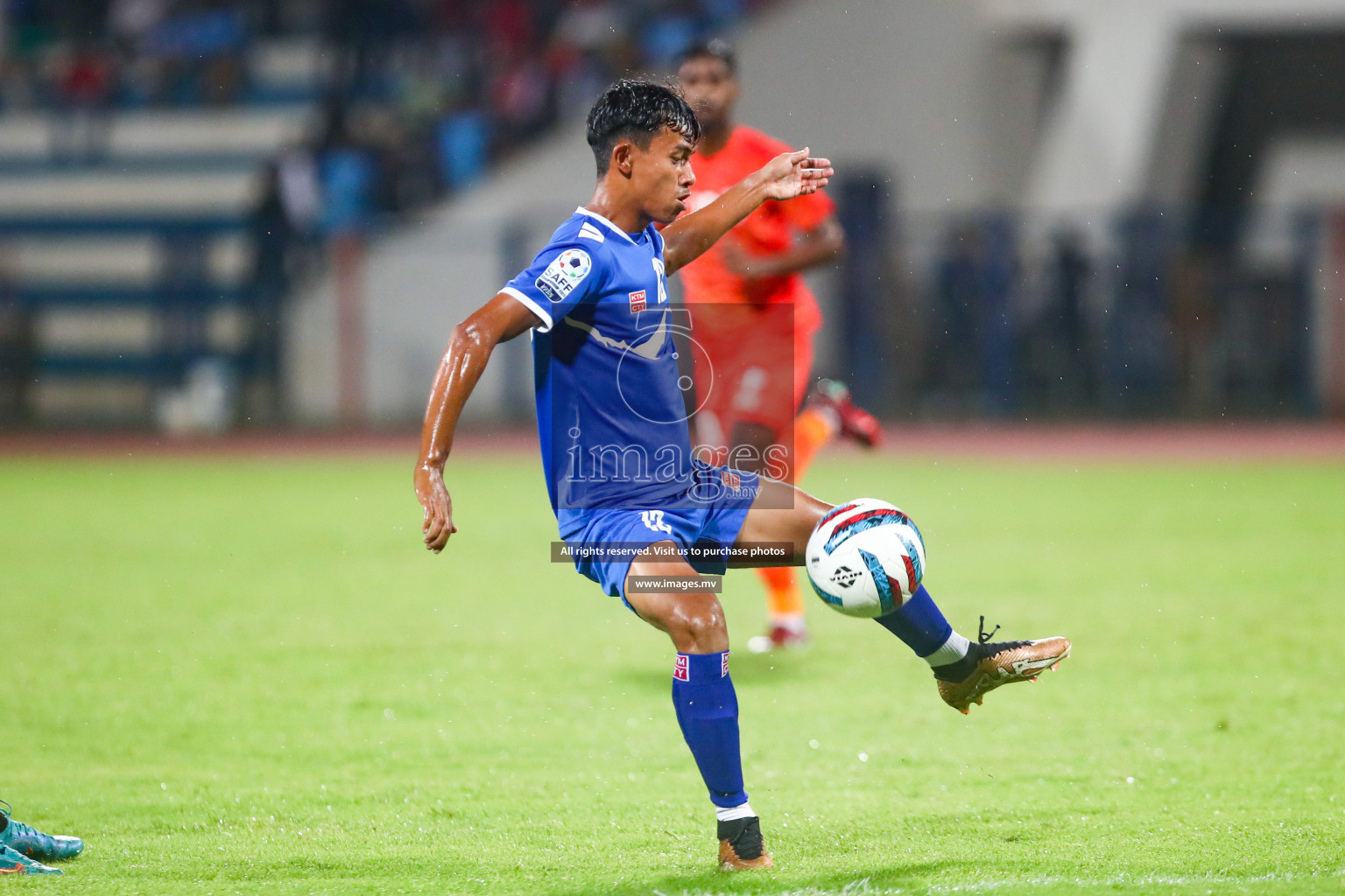 Nepal vs India in SAFF Championship 2023 held in Sree Kanteerava Stadium, Bengaluru, India, on Saturday, 24th June 2023. Photos: Hassan Simah / images.mv