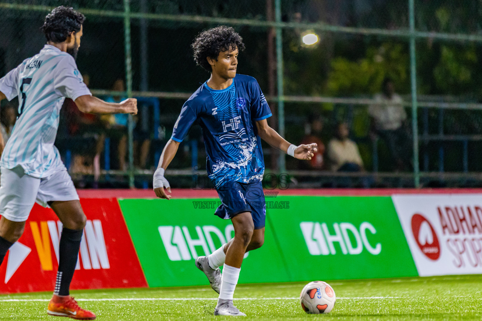 Fehi Fahi Club vs Fisheries RC in Club Maldives Cup Classic 2025 was held in Rehendi Futsal Ground, Hulhumale', Maldives on Saturday, 20th September 2025. Photos: Areef / images.mv