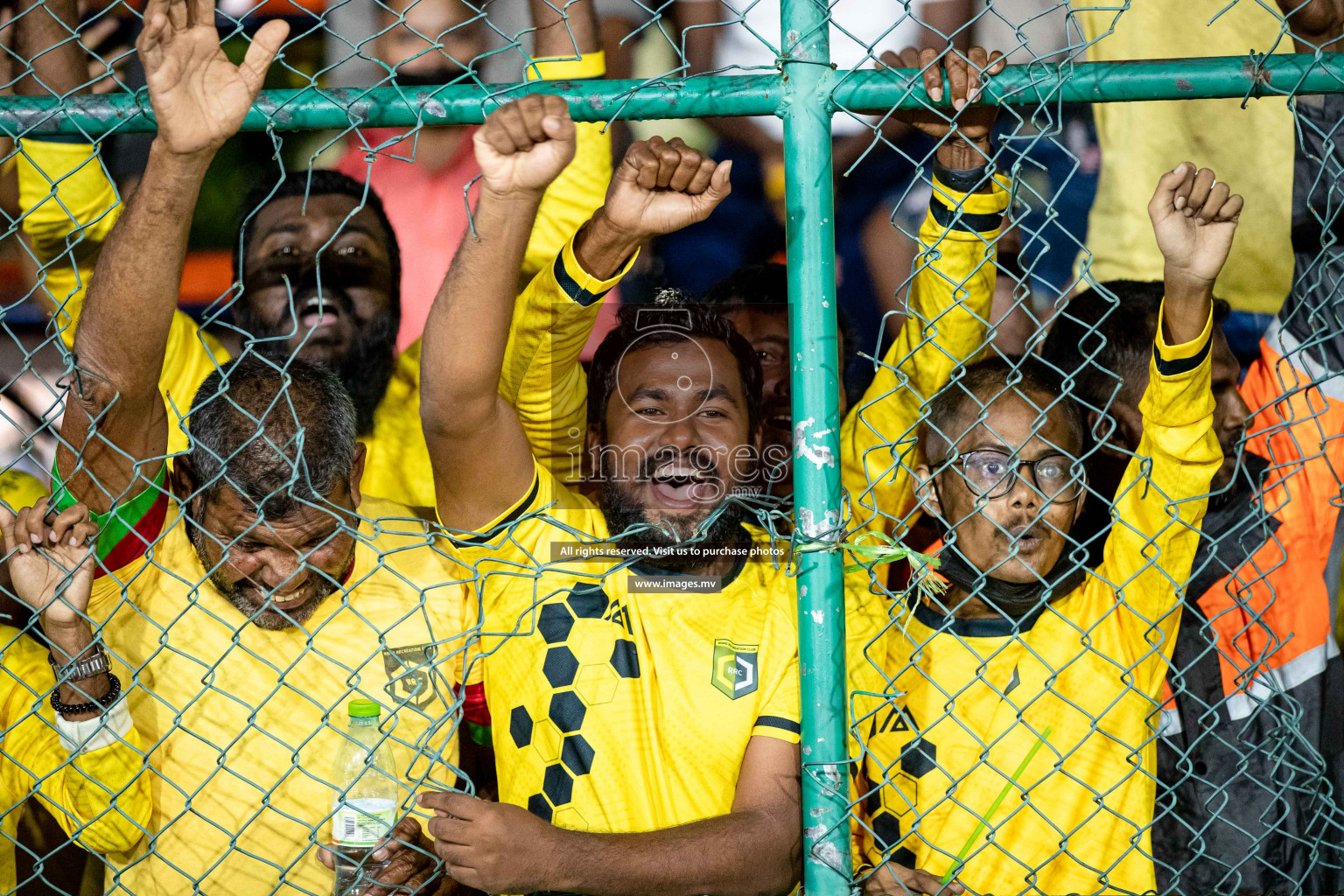 Team MPL vs Team RRC in the Quarter Finals of Club Maldives 2021 held at Hulhumale'; on 13th December 2021 Photos:Shu Abdul Sattar / images/mv