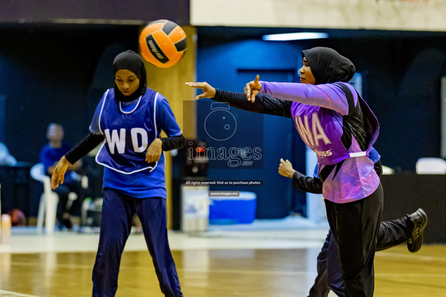 Day 8 of 24th Interschool Netball Tournament 2023 was held in Social Center, Male', Maldives on 3rd November 2023. Photos: Hassan Simah, Nausham Waheed / images.mv