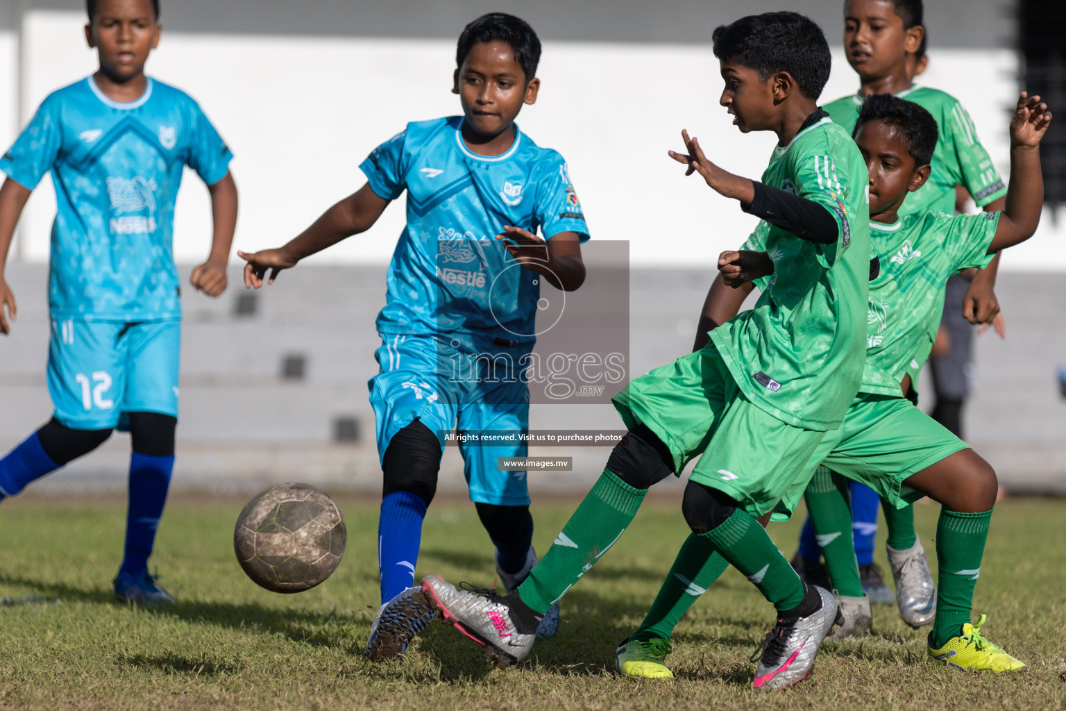 Day 4 of Nestle Kids Football Fiesta, held in Henveyru Football Stadium, Male', Maldives on Saturday, 14th October 2023
Photos: Mohamed Mahfooz Moosa, Hassan Simah / images.mv