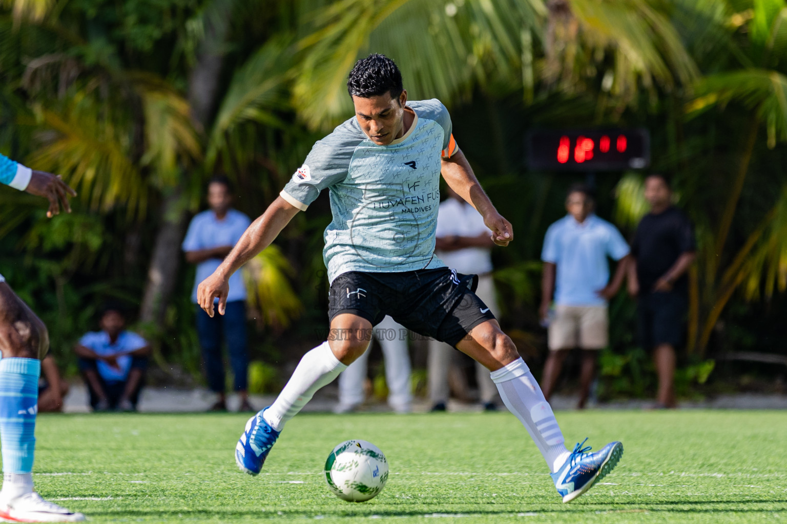 Oblu Helengeli vs Huvafen Fushi in Resort League 2025 (North Male Zone) day 5 was held on Sunday, 7th September 2025 in One And Only Reethi Rah Maldives Resort, Photos: Areef Adam / images.mv