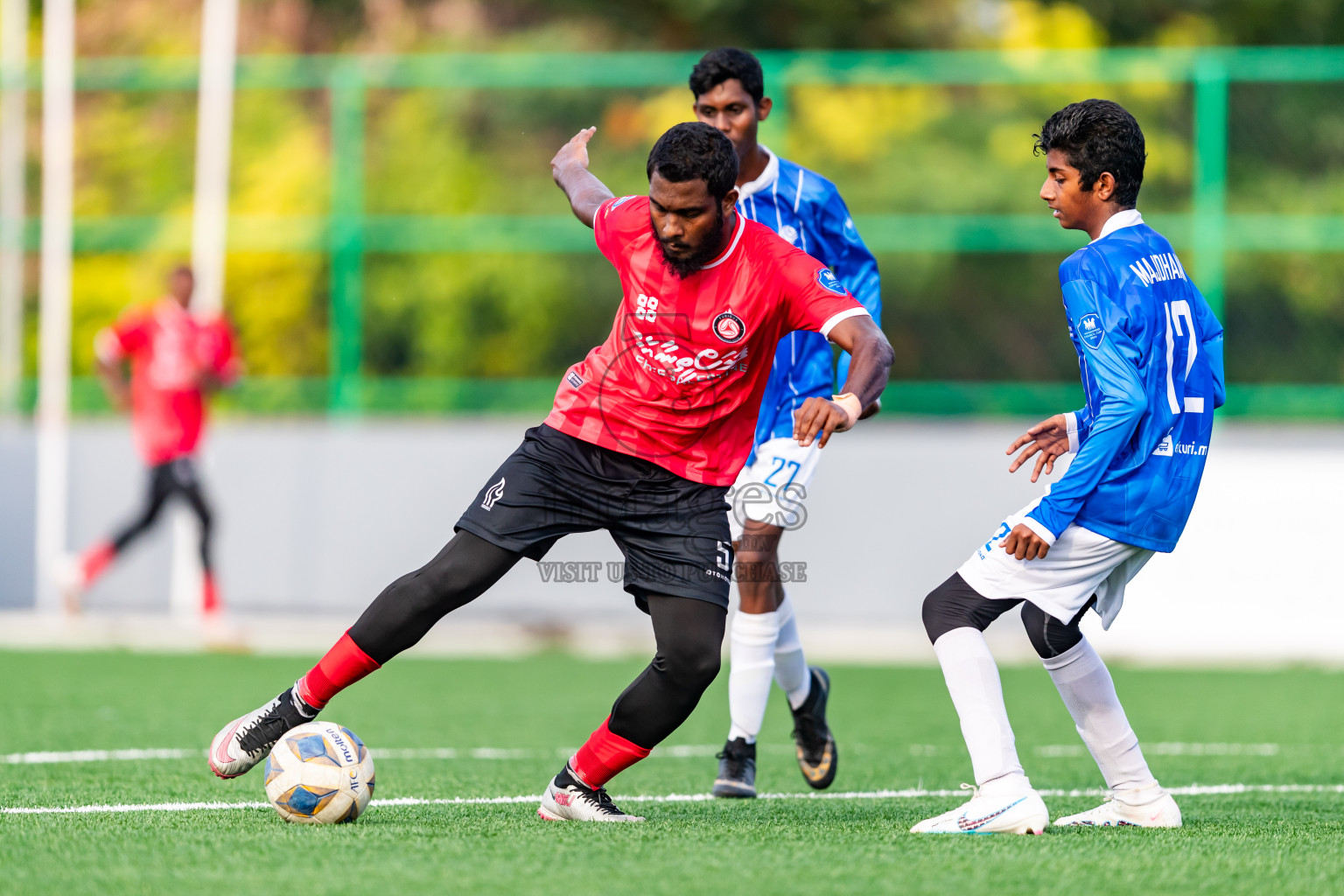 Furious FC vs Chester Academy from Manadhoo Council Cup 2024 in N Manadhoo Maldives on Thursday, 22nd February 2023. Photos: Nausham Waheed / images.mv