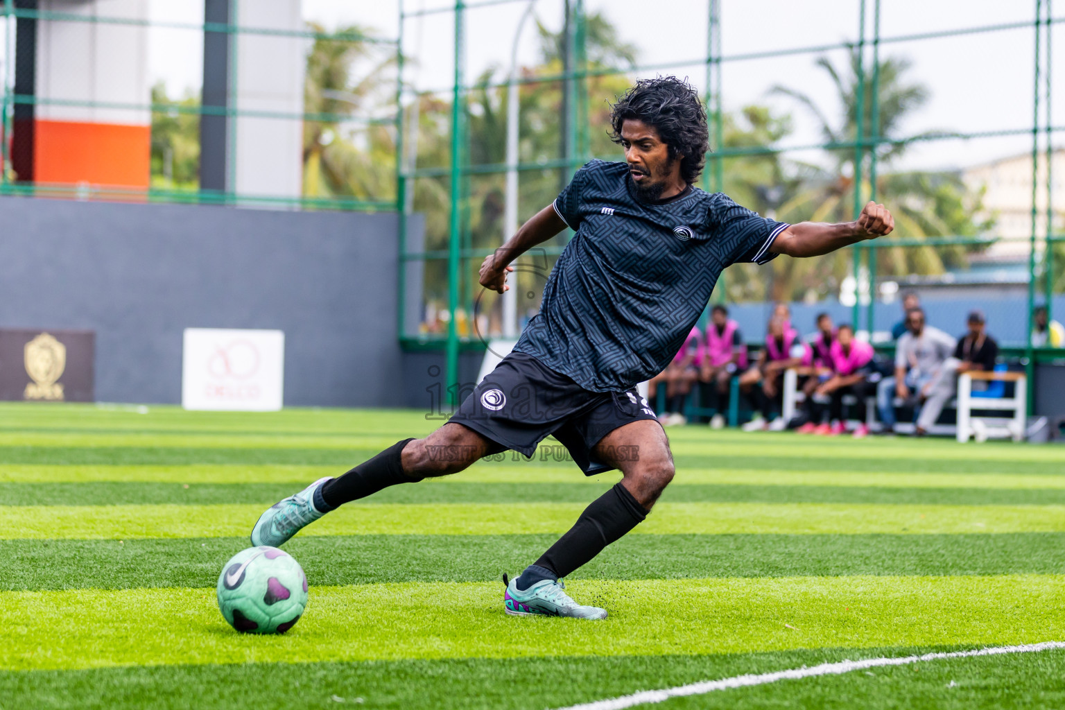 Xephyrs vs Fasgandu SC in Day 14 of BG Futsal Challenge 2024 was held on Sunday, 25th March 2024, in Male', Maldives Photos: Nausham Waheed / images.mv