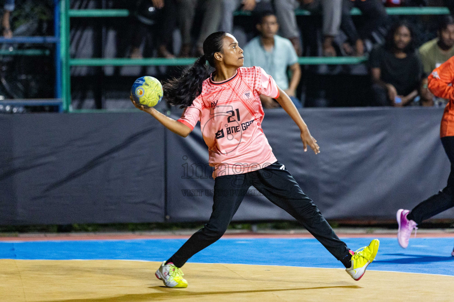 Day 16 of 10th National Handball Tournament 2023, held in Handball ground, Male', Maldives on Wednesday, 13th December 2023 Photos: Nausham Waheed/ Images.mv