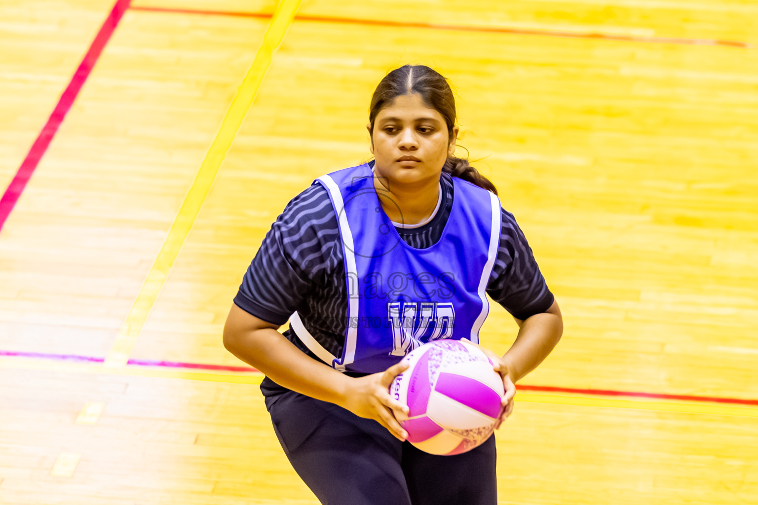 C Green Streets vs SC Shinning Star in Day 5 of 24th Milo Netball Association Championship held in Social Center at Male', Maldives on Friday, 5th September 2025. Photos: Nausham Waheed / images.mv
