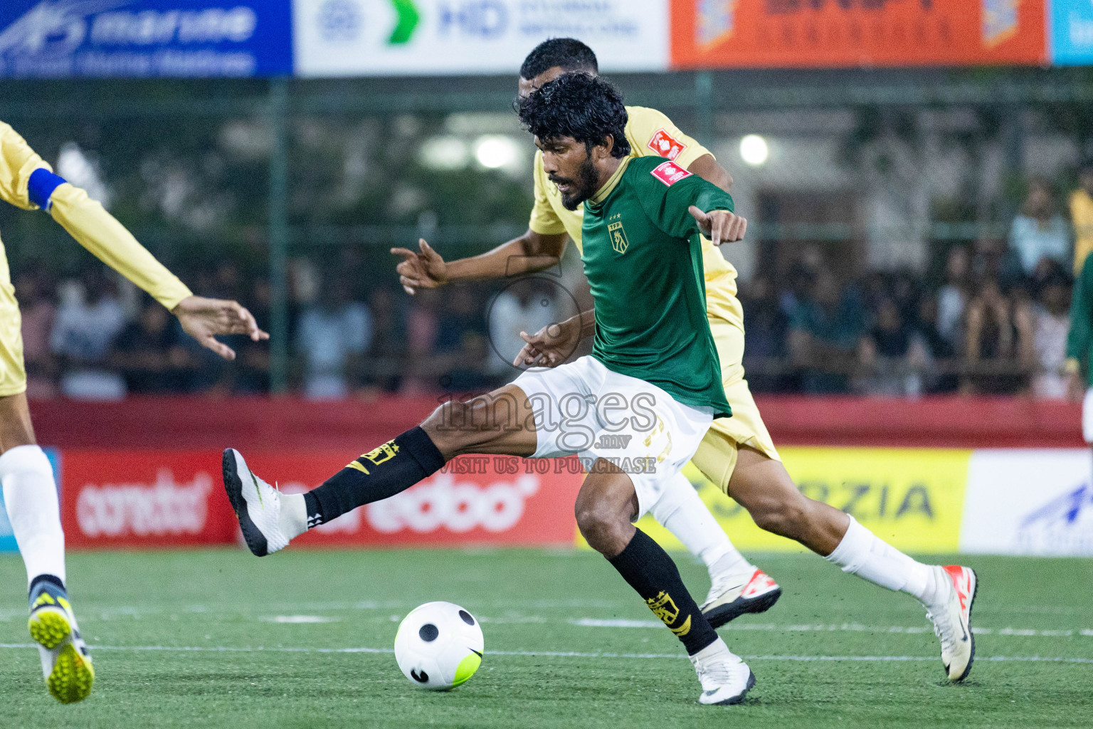 Opening of Golden Futsal Challenge 2024 with Charity Shield Match between L.Gan vs Th. Thimarafushi was held on Sunday, 14th January 2024, in Hulhumale', Maldives Photos: Nausham Waheed / images.mv