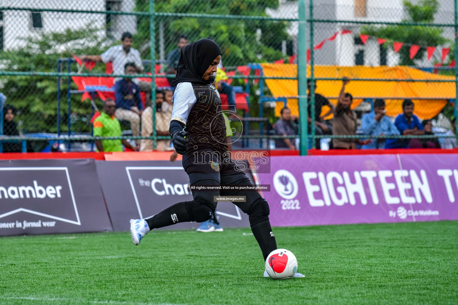 WAMCO vs Club MYS in Eighteen Thirty Women's Futsal Fiesta 2022 was held in Hulhumale', Maldives on Wednesday, 12th October 2022. Photos: Nausham Waheed / images.mv