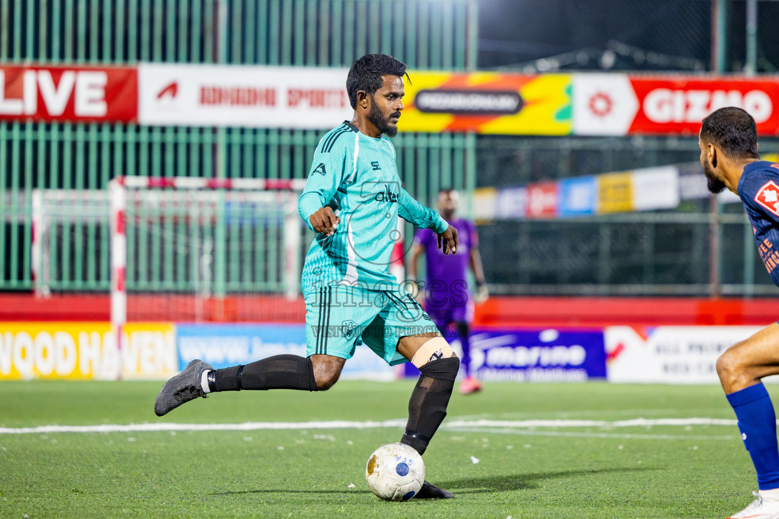 S Hithadhoo vs S Feydhoo in zone round on Day 32 of Golden Futsal Challenge 2025 was held on Wednesday , 5th February 2025, in Hulhumale', Maldives. Photos: Nausham Waheed / images.mv