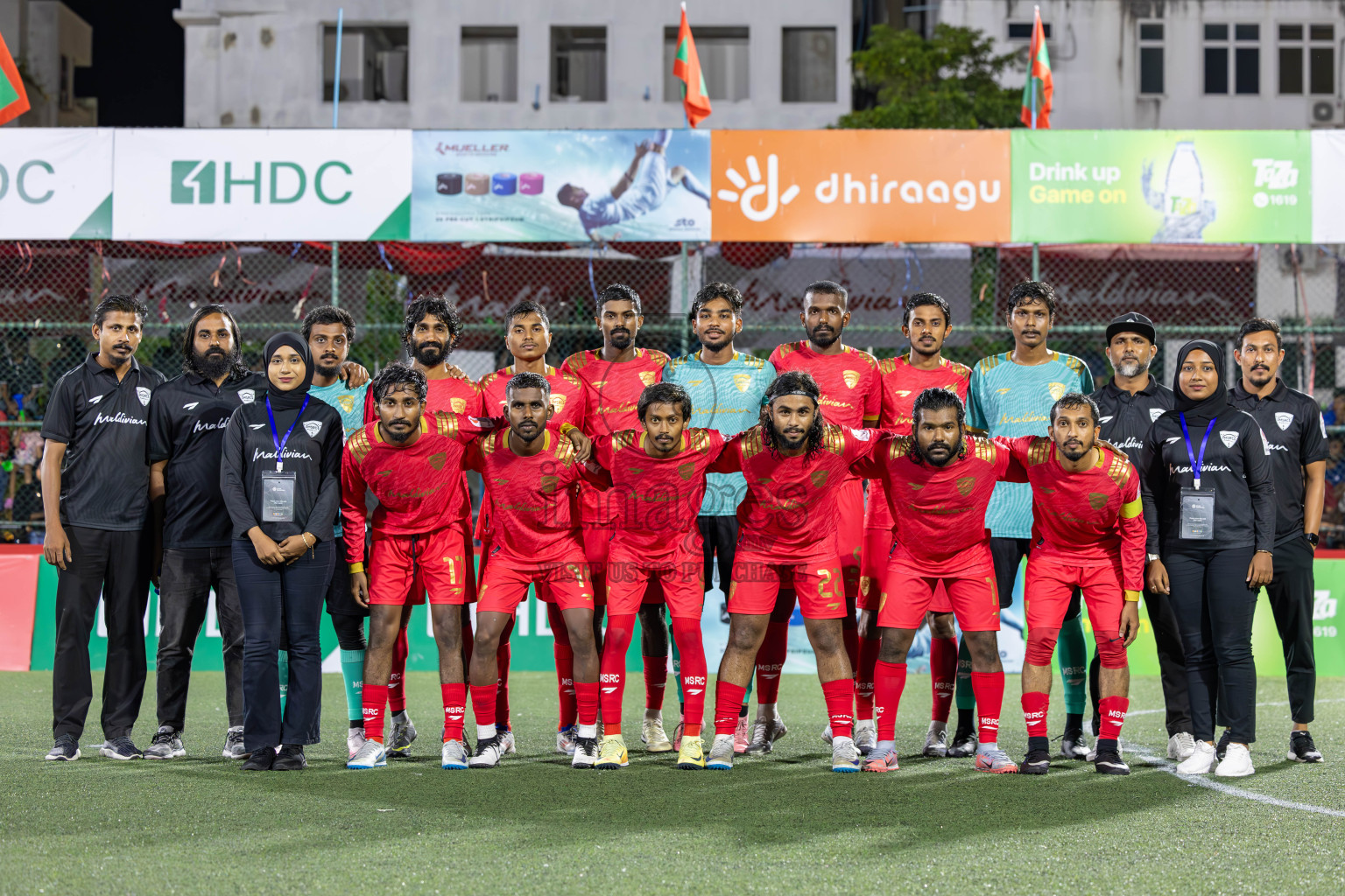 FSM vs Maldivian in Round of 16 of Club Maldives Cup 2024 held in Rehendi Futsal Ground, Hulhumale', Maldives on Monday, 7th October 2024. Photos: Ismail Thoriq / images.mv