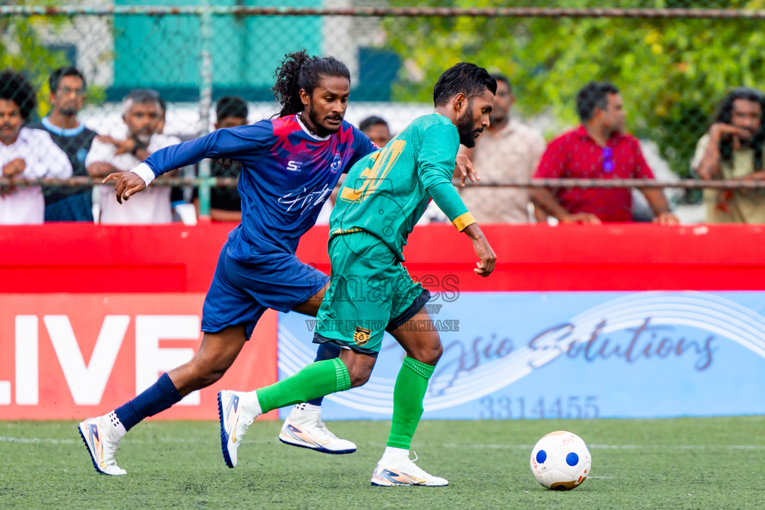 ADh Omadhoo VS ADh Mandhoo in Day 6 of Golden Futsal Challenge 2025 on Friday, 6th January 2025, in Hulhumale', Maldives Photos: Nausham Waheed / images.mv