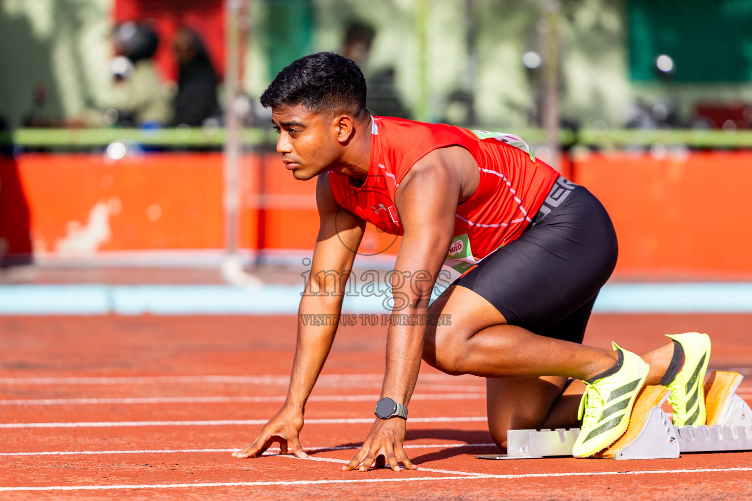 Day 2 of National Athletics Championship 2025 was held at Ekuveni Running Ground in Male', Maldives on Friday, 15th August 2025. Photos: Nausham Waheed  / images.mv