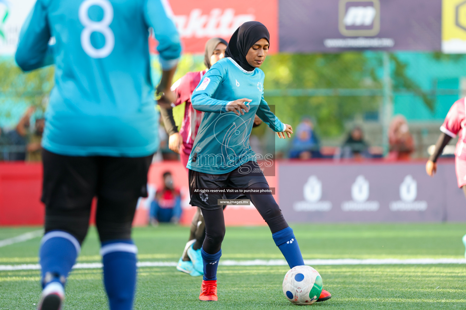 MIRA SC vs Club MYS in 18/30 Futsal Fiesta Classic 2023 held in Hulhumale, Maldives, on Tuesday, 18th July 2023 Photos: Nausham Waheed / images.mv