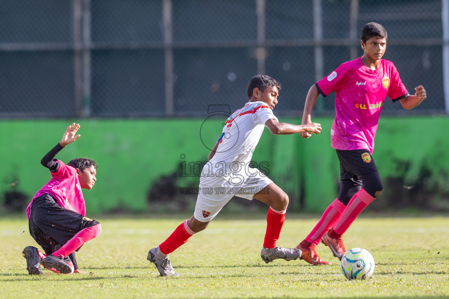 Dhivehi Youth League 2024 - Day 1. Matches held at Henveiru Stadium on 21st November 2024 , Thursday. Photos: Shuu Abdul Sattar/ Images.mv