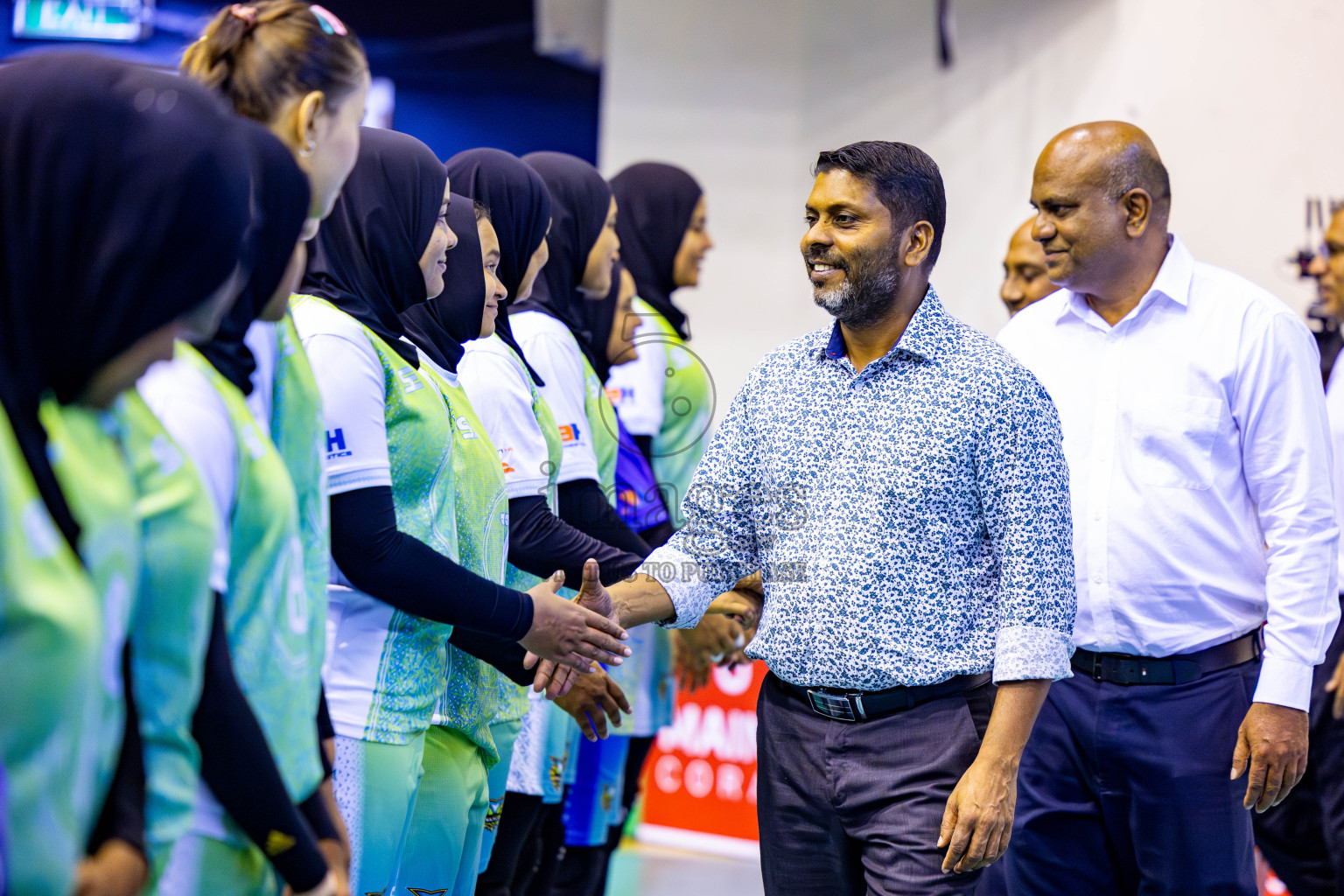 Police Club vs Club Wamco in the Final of Women's Division of VAM Cup 2025 held in Male', Maldives on Thursdsay, 17th April 2025 at Social Center Indoor Hall Photos By: Nausham Waheed / images.mv