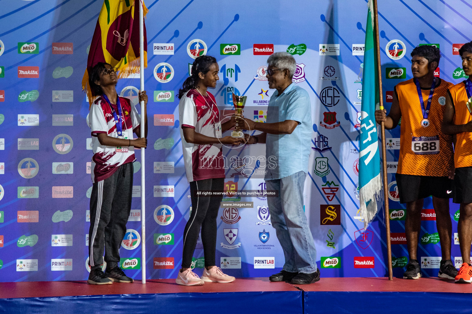 Day 5 of Inter-School Athletics Championship held in Male', Maldives on 27th May 2022. Photos by:Maanish / images.mv