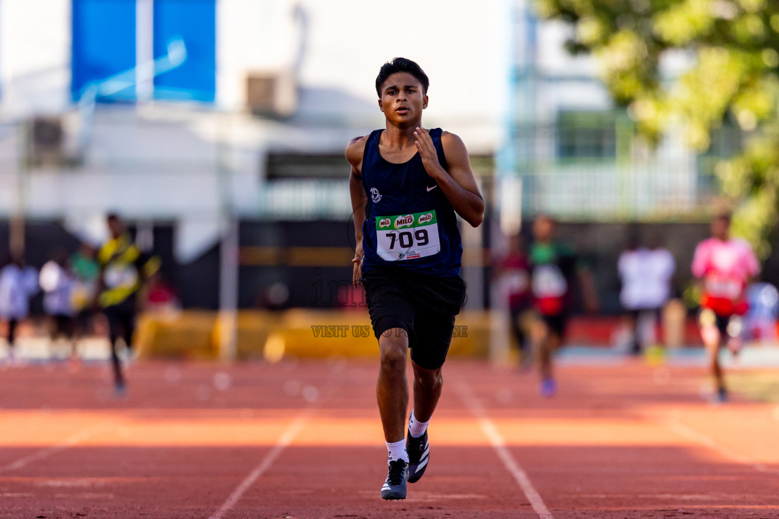 Day 1 of Inter-school Athletics Championship 2025 held in Ekuveni Synthetic Track, Male', Maldives on Monday, 06th October 2025. Photos by: Nausham Waheed / Images.mv