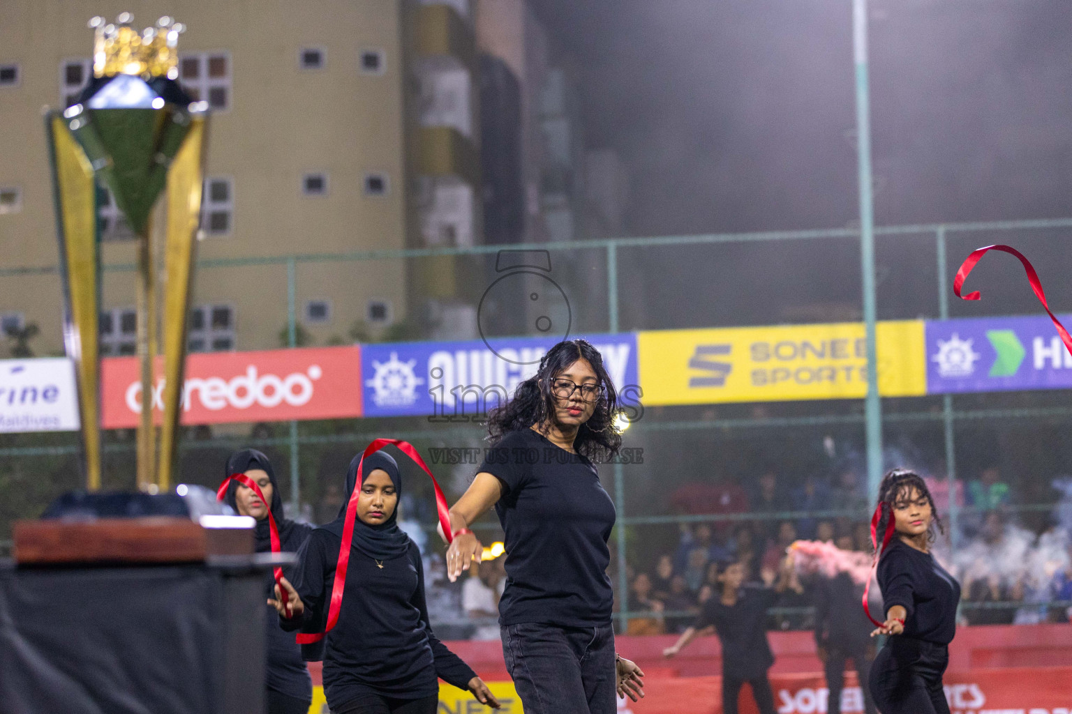 Opening of Golden Futsal Challenge 2024 with Charity Shield Match between L.Gan vs Th. Thimarafushi was held on Sunday, 14th January 2024, in Hulhumale', Maldives Photos: Ismail Thoriq / images.mv