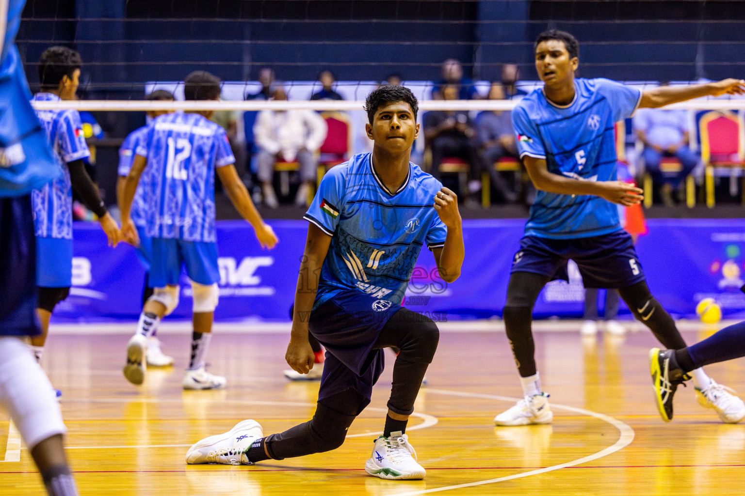 Finals of Interschool Volleyball Tournament 2024 was held in Social Center at Male', Maldives on Friday, 6th December 2024. Photos: Nausham Waheed / images.mv