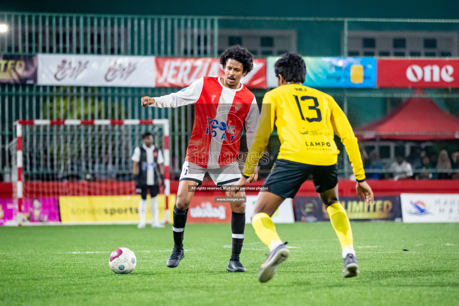 HA. Vashafaru vs HA. Utheemu in Day 13 of Golden Futsal Challenge 2023 on 17 February 2023 in Hulhumale, Male, Maldives