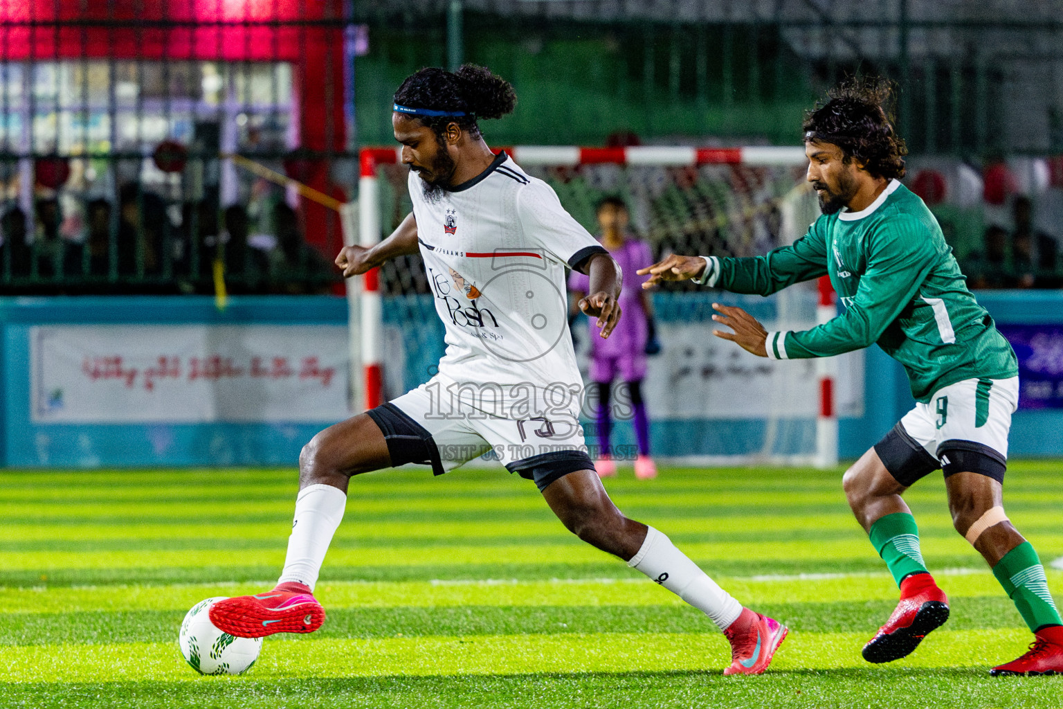 Ifhaams vs Dee Cee Jay SC in Final of Laamehi Dhiggaru Ekuveri Futsal Challenge 2025 was held on Tuesday, 29th July 2025, at Dhiggaru Futsal Ground, Dhiggaru, Maldives Photos: Nausham Waheed  / images.mv