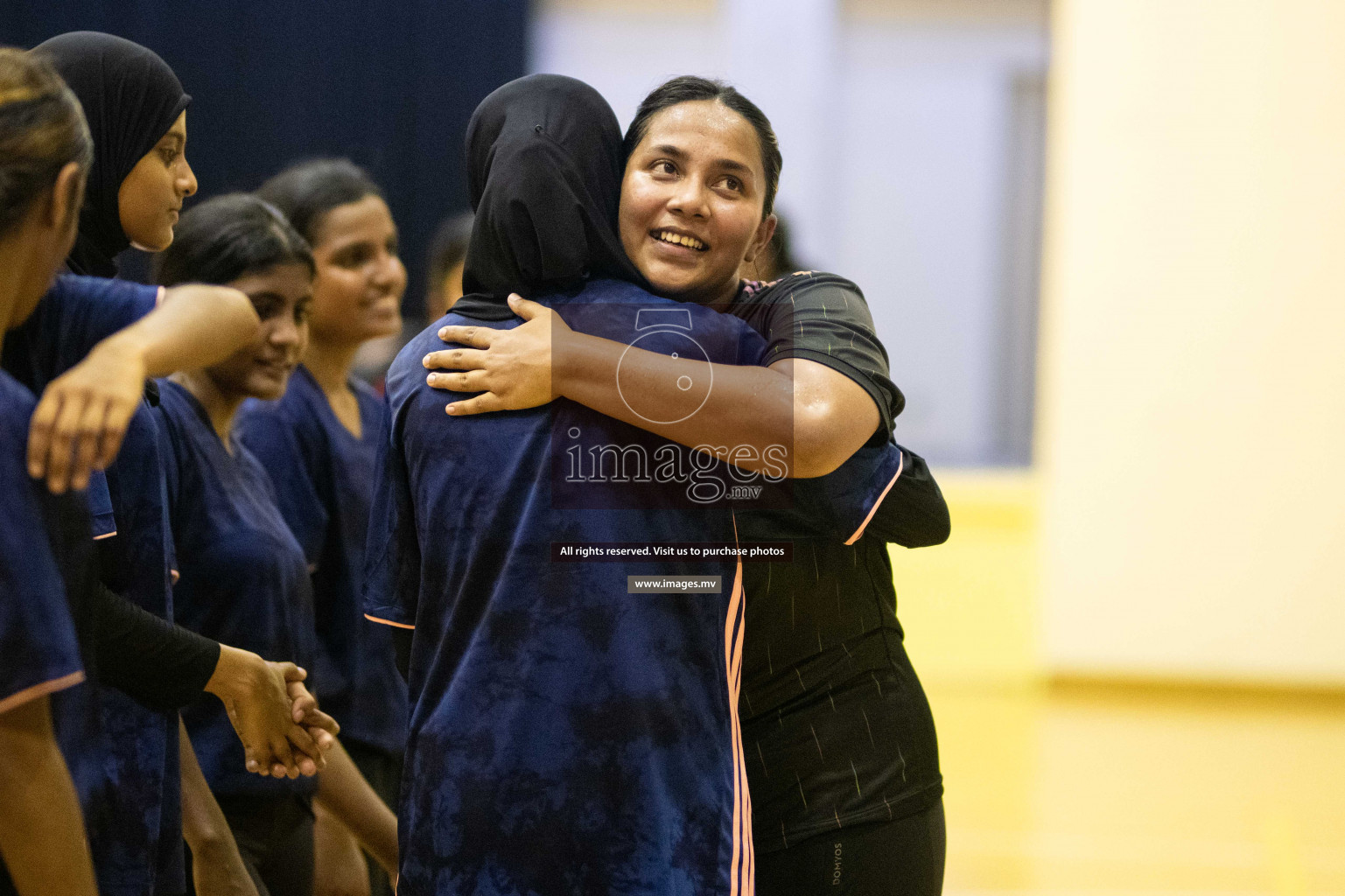 Kulhudhuffushi Youth & R.C vs Shining Star Sports Club in the Semi Finals of Milo National Netball Tournament 2021 held on 3 December 2021 in Male', Maldives, photos by Maanish