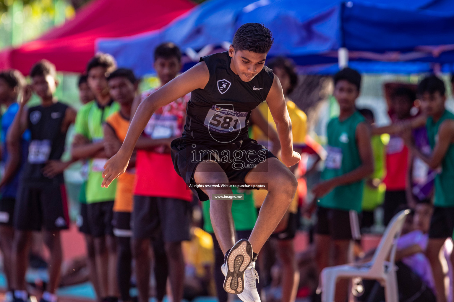 Day 5 of Inter-School Athletics Championship held in Male', Maldives on 27th May 2022. Photos by: Nausham Waheed / images.mv