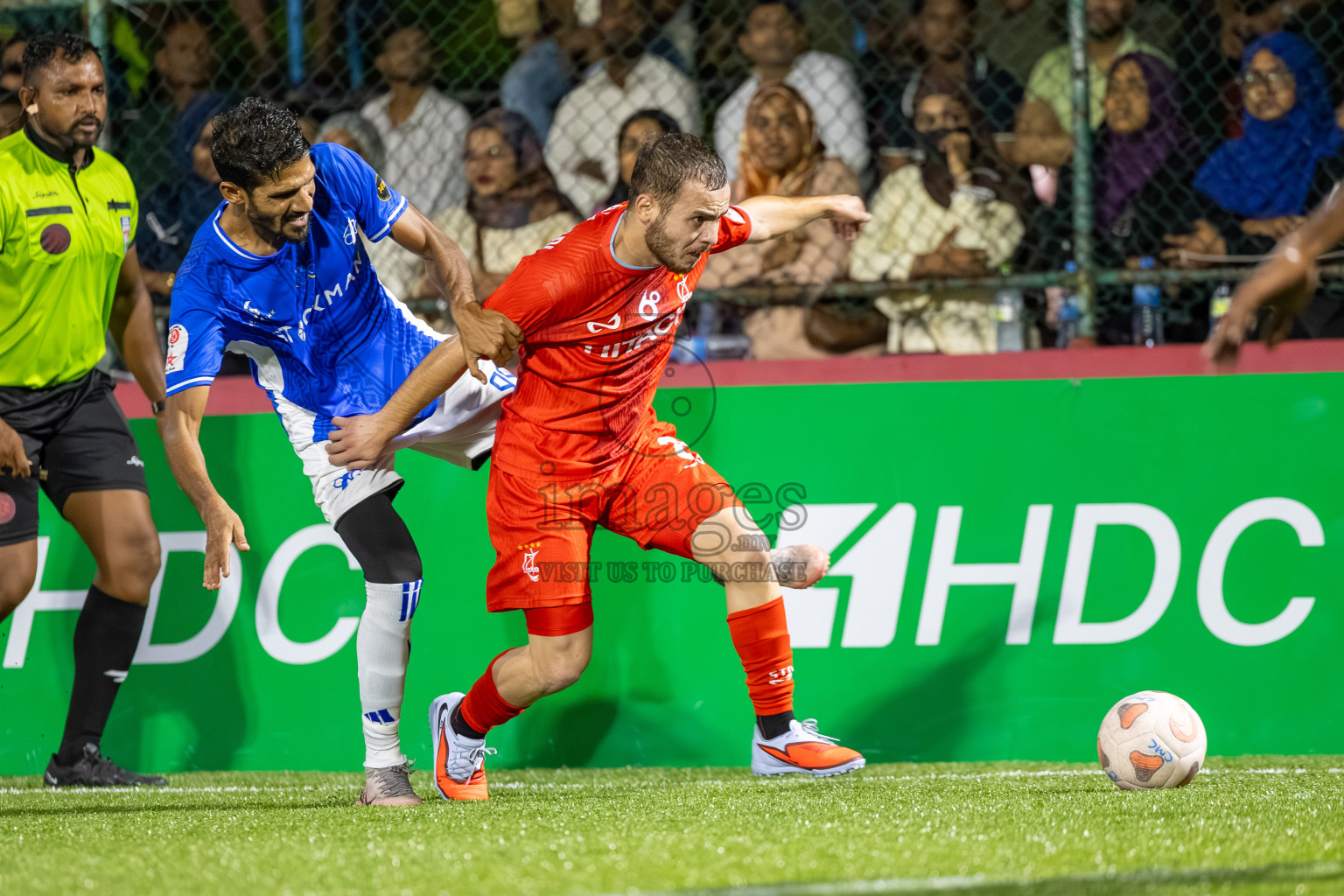 STO vs CRC in Day 4 of Club Maldives Cup 2025 was held in Rehendi Futsal Ground, Hulhumale', Maldives on Thursday, 2nd October 2025. Photos: Mohamed Mahfooz Moosa / images.mv