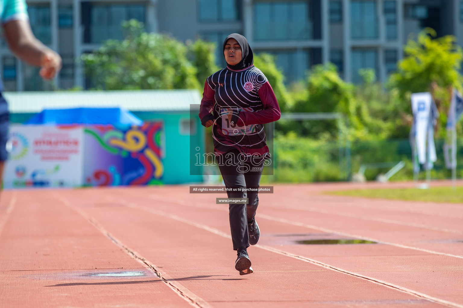 Day two of Inter School Athletics Championship 2023 was held at Hulhumale' Running Track at Hulhumale', Maldives on Sunday, 15th May 2023. Photos: Nausham Waheed / images.mv