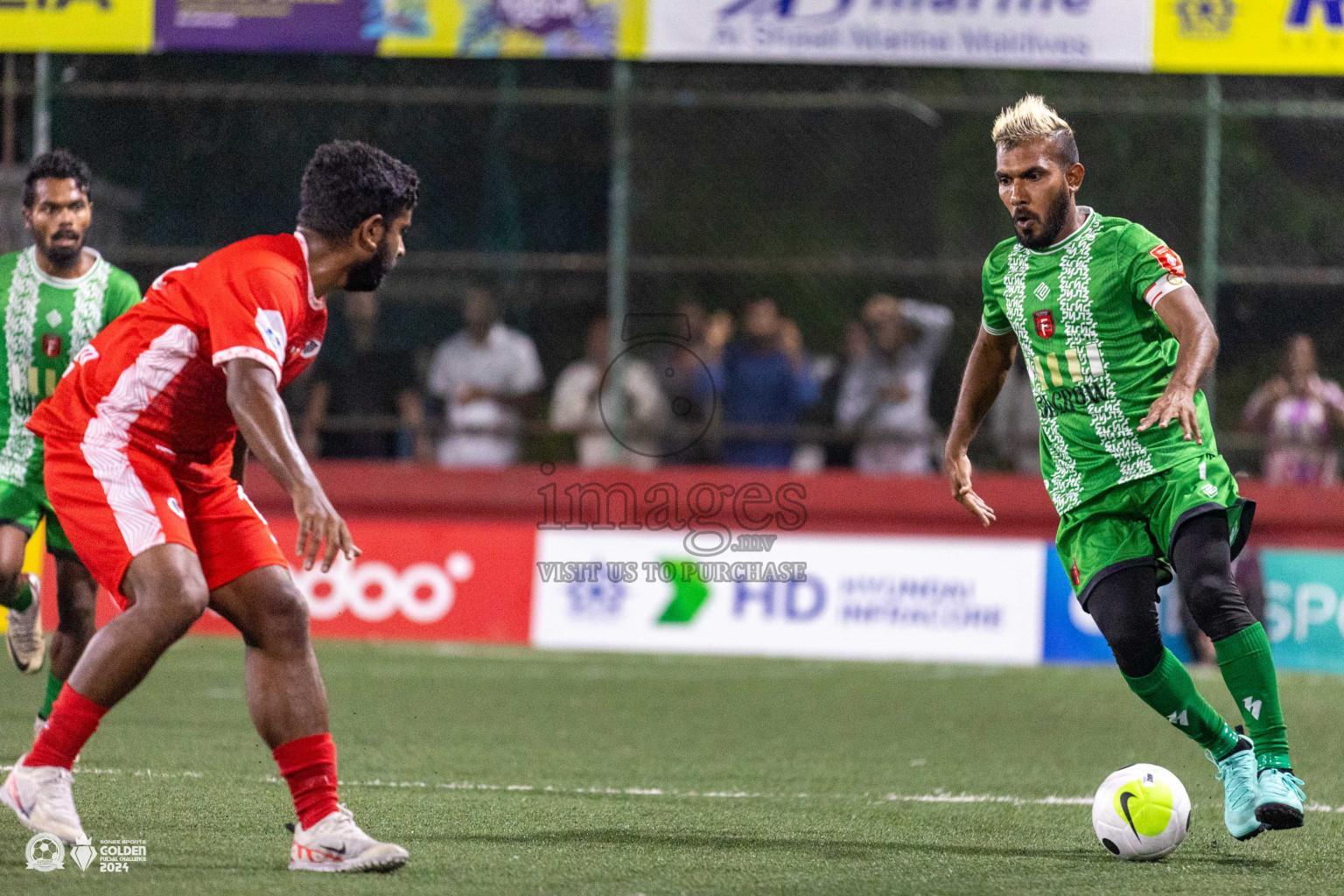 HA Maarandhoo vs HA Filladhoo in Day 1 of Golden Futsal Challenge 2024 was held on Monday, 15th January 2024, in Hulhumale', Maldives Photos: Ismail Thoriq / images.mv