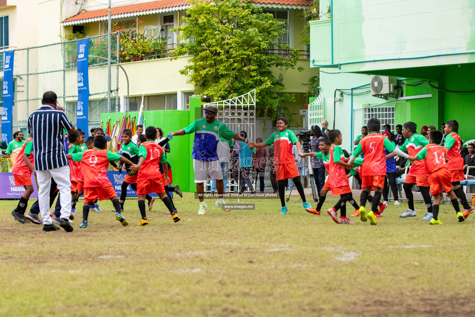 Day 4 of Milo Kids Football Fiesta 2022 was held in Male', Maldives on 22nd October 2022. Photos:Hassan Simah / images.mv