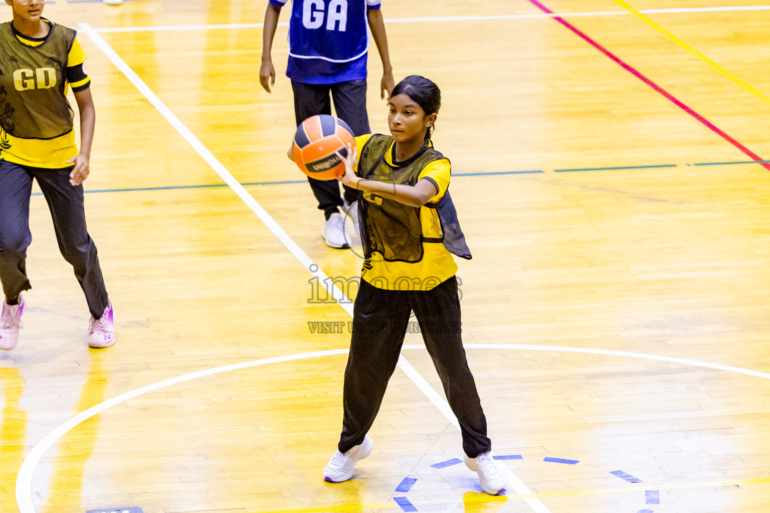 Day 10 of 25th Inter-School Netball Tournament was held in Social Center at Male', Maldives on Tuesday, 20th August 2024. Photos: Nausham Waheed / images.mv