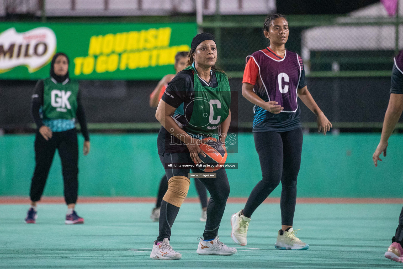 Day 2 of 20th Milo National Netball Tournament 2023, held in Synthetic Netball Court, Male', Maldives on 30th May 2023 Photos: Nausham Waheed/ Images.mv