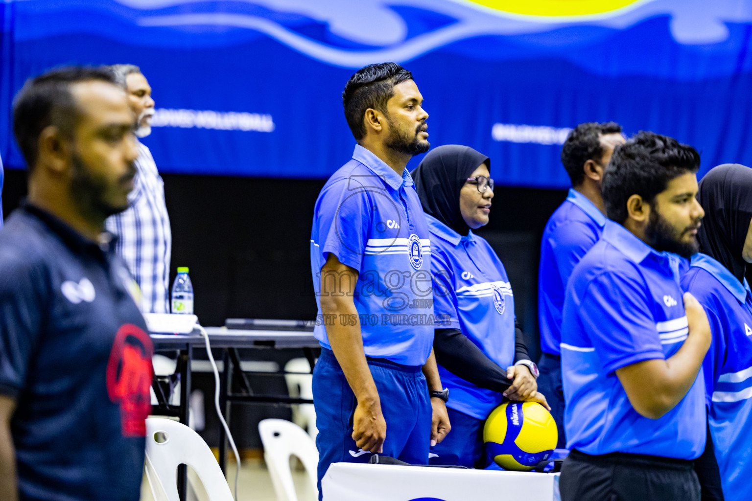 Semi Final of Women's Division of Milo VAM Cup 2024 held in Male', Maldives on Friday, 12th July 2024 at Social Center Indoor Hall Photos By: Nausham Waheed / images.mv