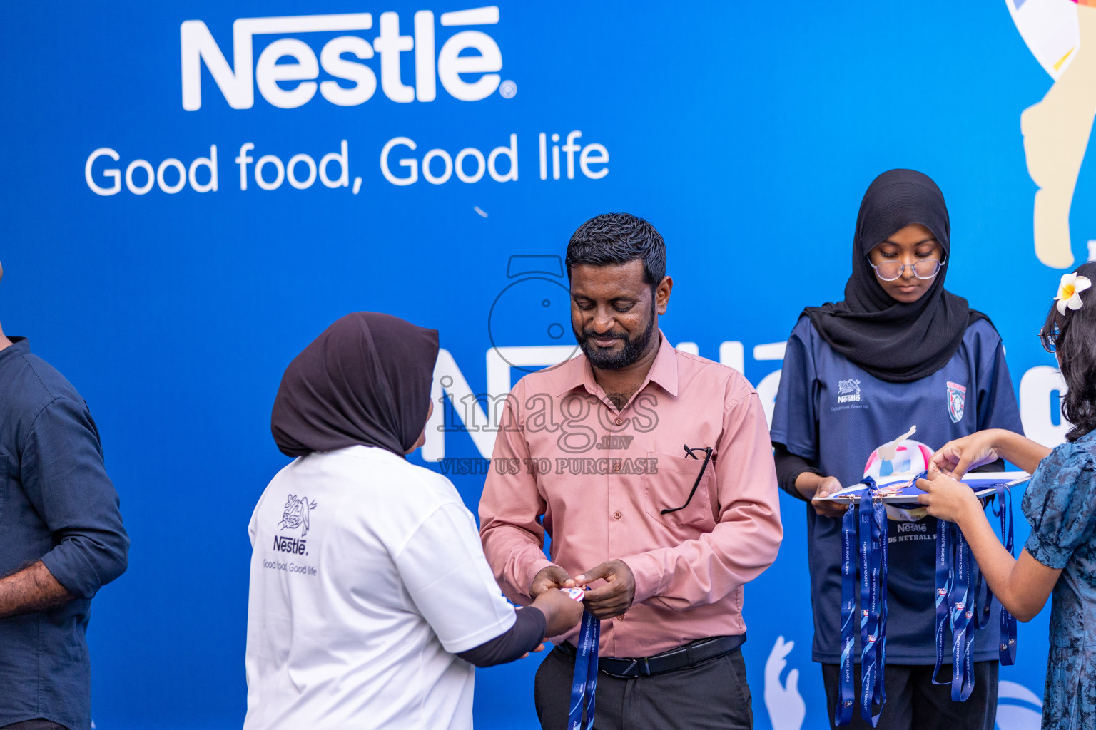 Day 3 of Nestle' Kids Netball Fest 2023 held in Henveyru Stadium, Male', Maldives on Saturday, 2nd December 2023.
Photos: Ismail Thoriq / images.mv