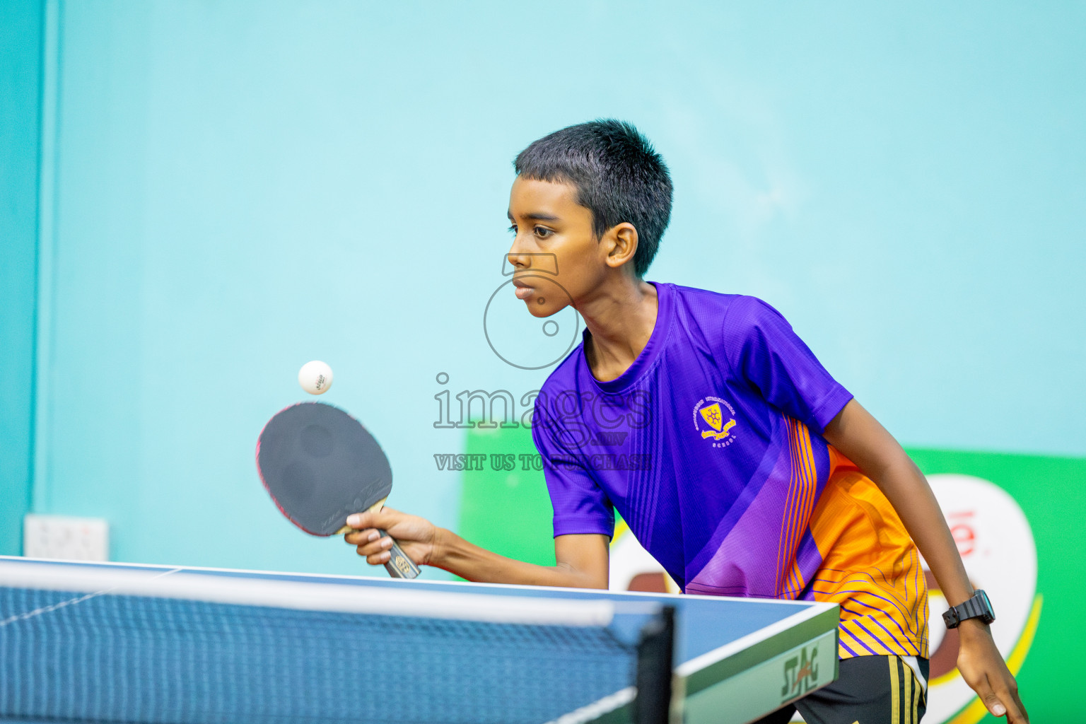 Day 4 of Interschool Table Tennis Tournament 2025 held at Male' TT Hall, Male', Maldives on Sunday, 18th May 2025.
Photos By: Ismail Thoriq / images.mv