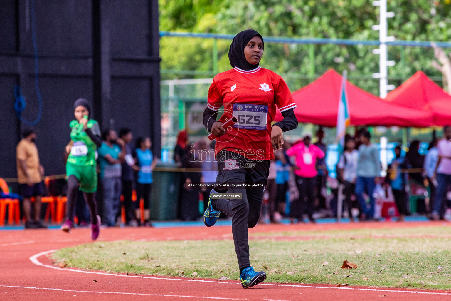 Day 3 of Inter-School Athletics Championship held in Male', Maldives on 25th May 2022. Photos by: Nausham Waheed / images.mv