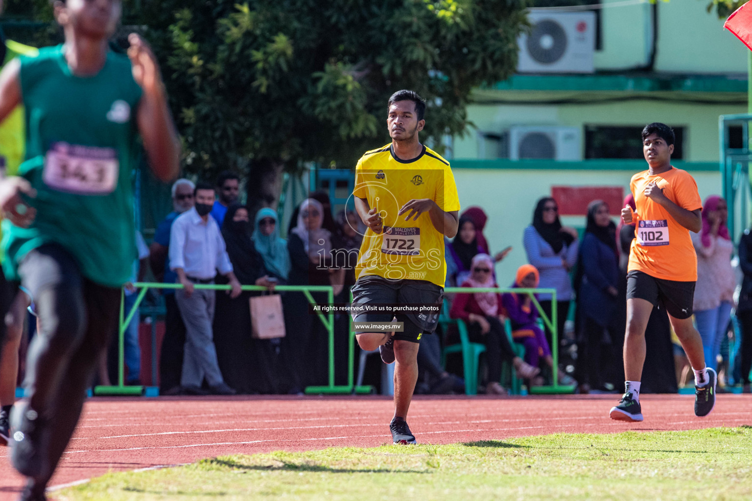 Day 2 of Inter-School Athletics Championship held in Male', Maldives on 25th May 2022. Photos by: Maanish / images.mv