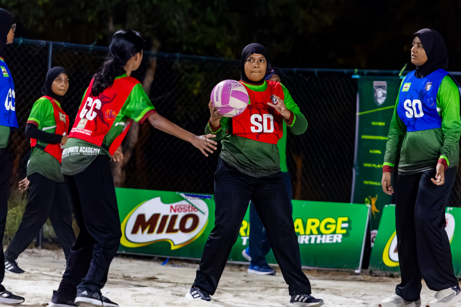 Day 2 of MILO Netball Fest 2025 was held in Cental Park, Hulhumale', Maldives on Friday, 21st November 2025. Photos: Nausham Waheed / images.mv